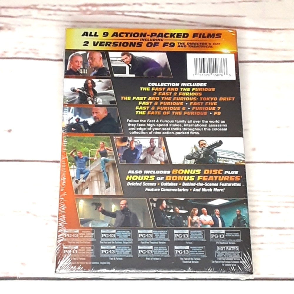 Fast & Furious: 9-Movie Collection - Picture 2 of 2